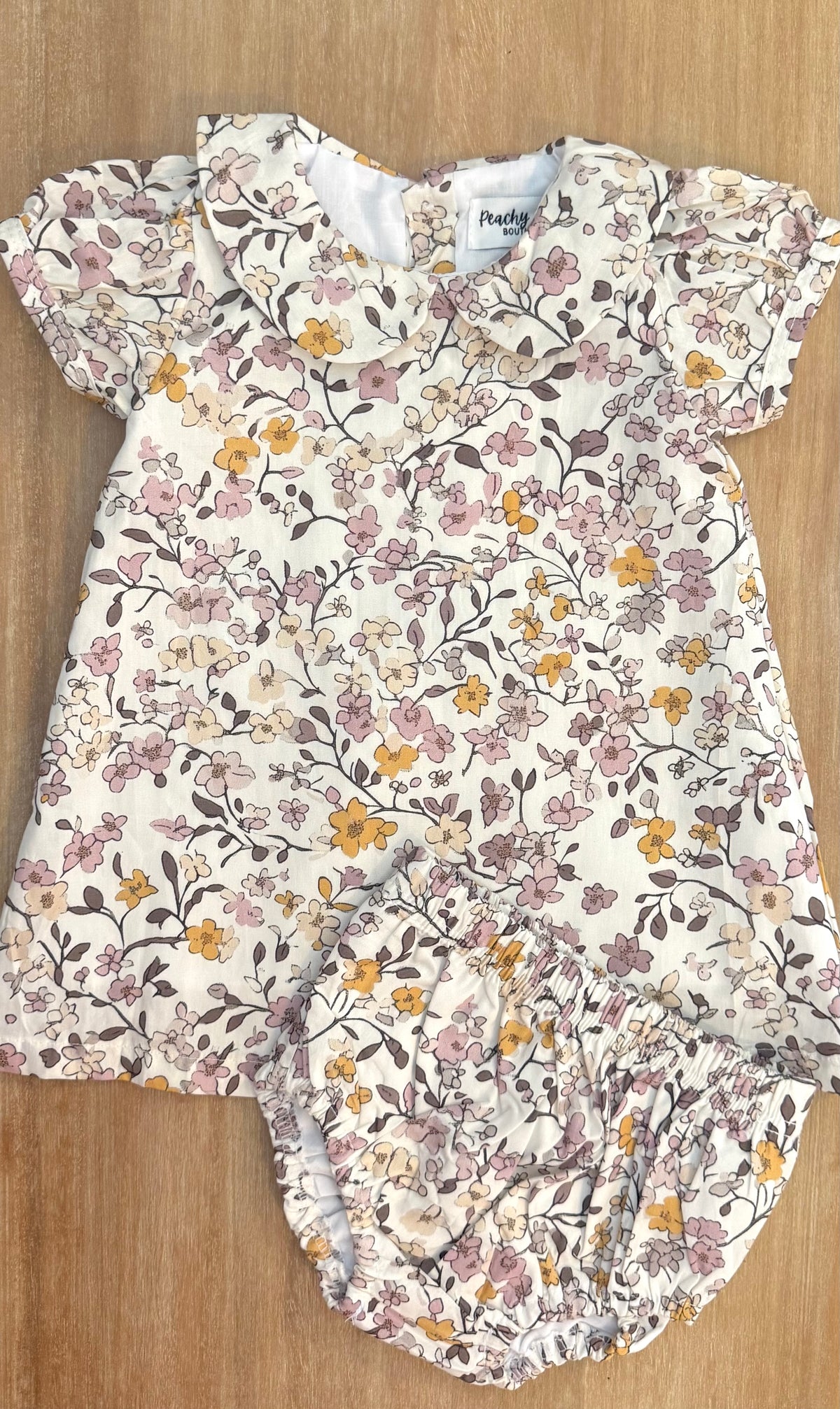 Fall Floral Dress