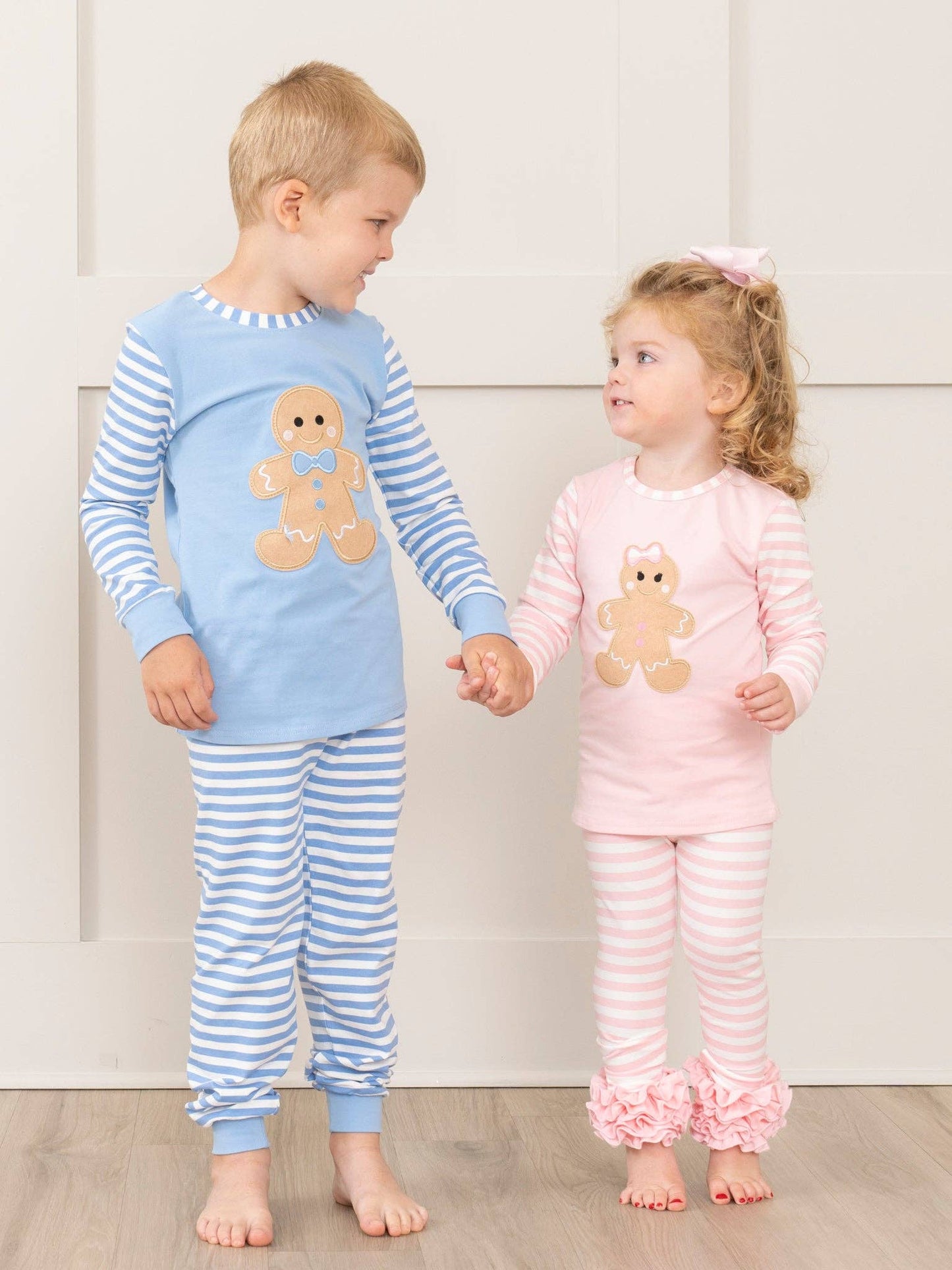 Christmas Gingerbread Pajamas- Boys