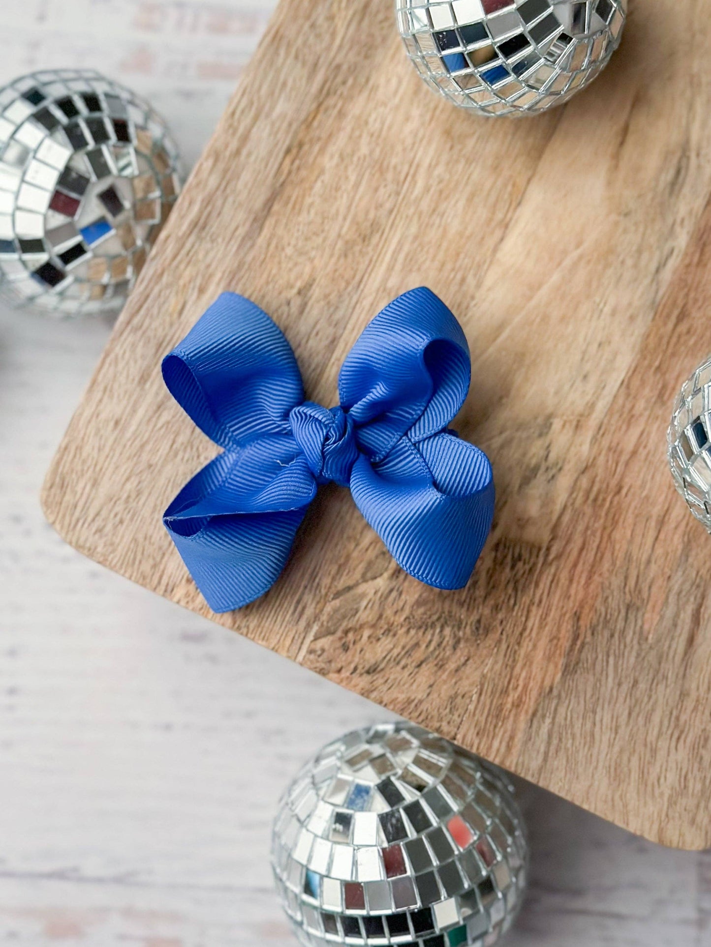 Original Grosgrain Hair Bow: Royal Blue