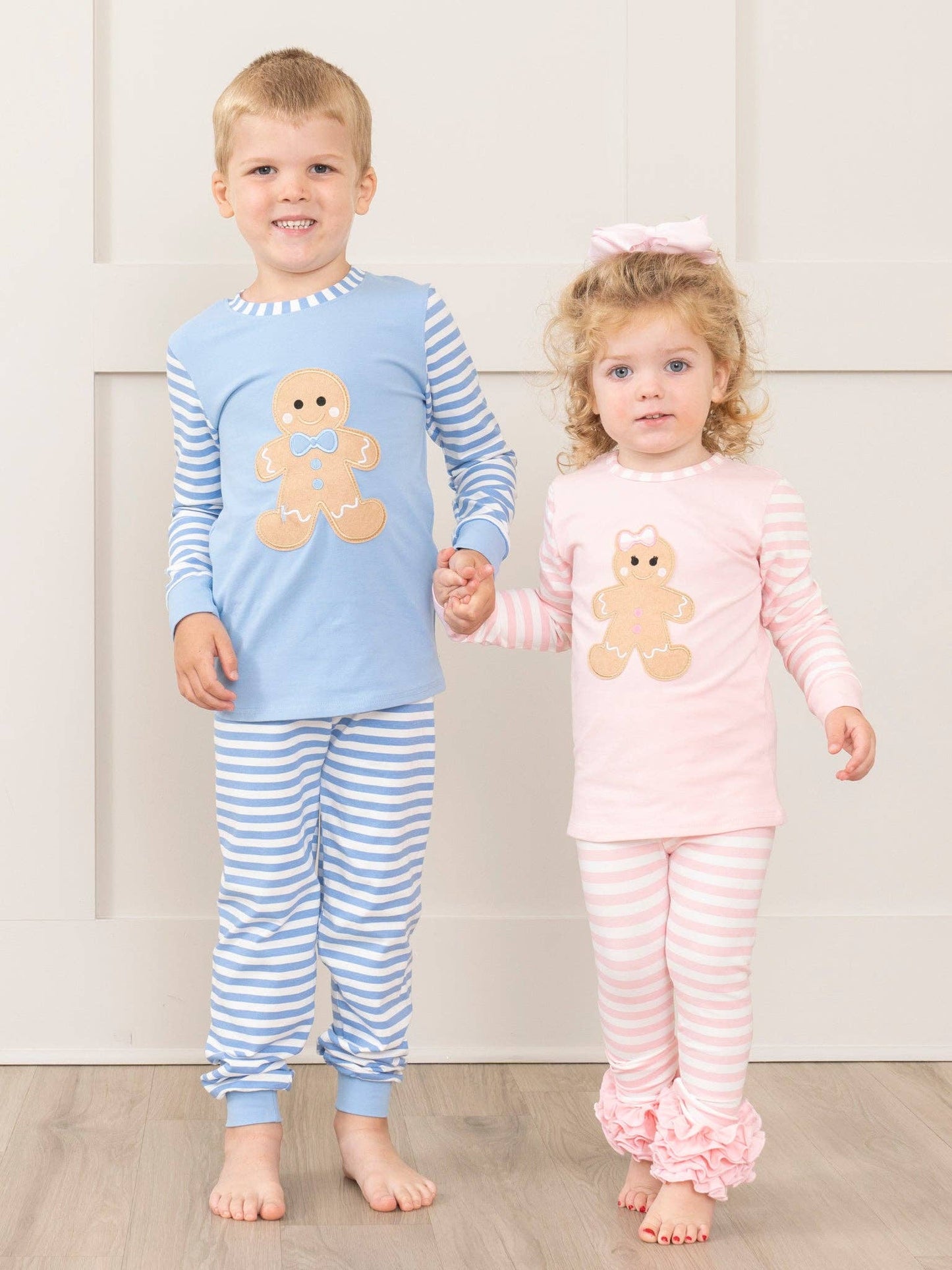 Christmas Gingerbread Pajamas- Boys