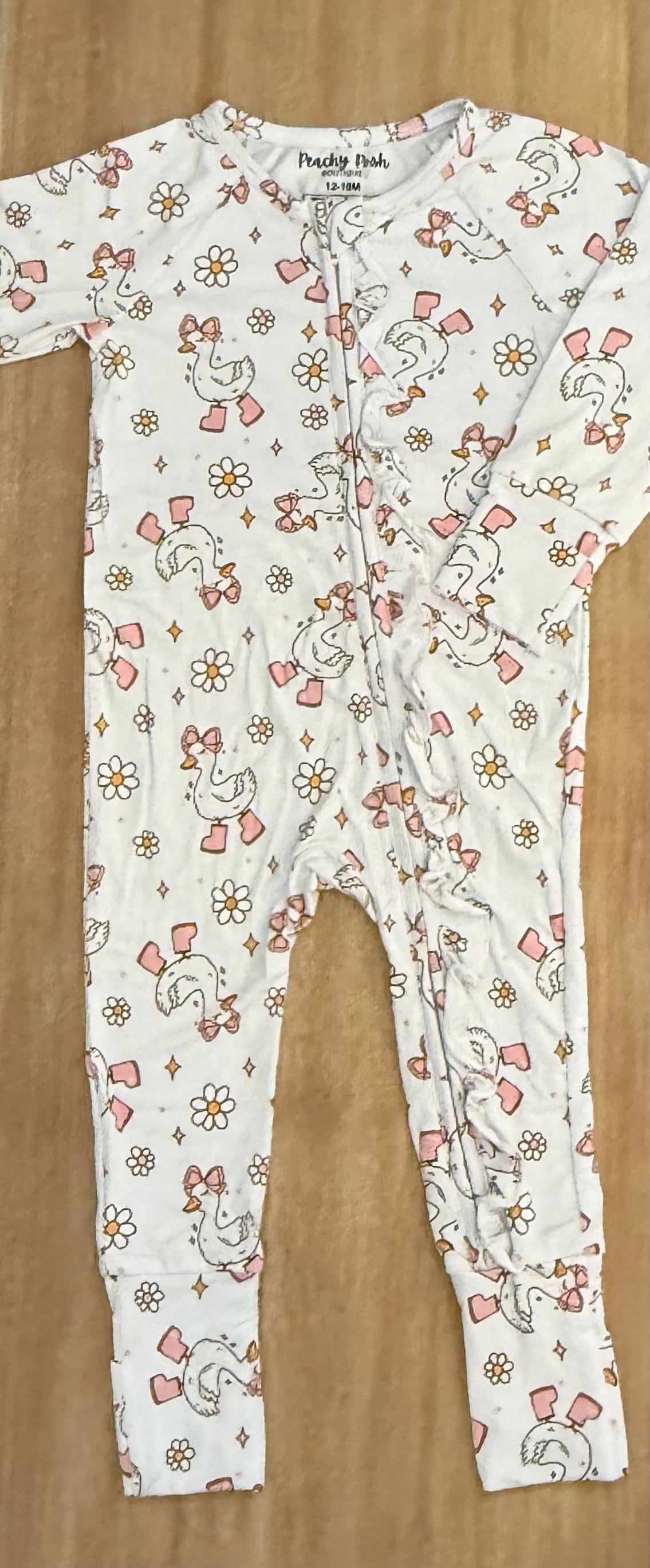 Silly Goose Bamboo Pajamas Romper