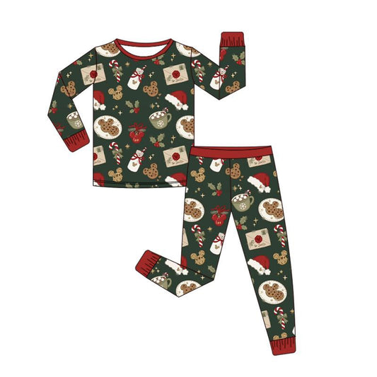 PREORDER Magical Santa Milk and Cookies Bamboo Pajama Set