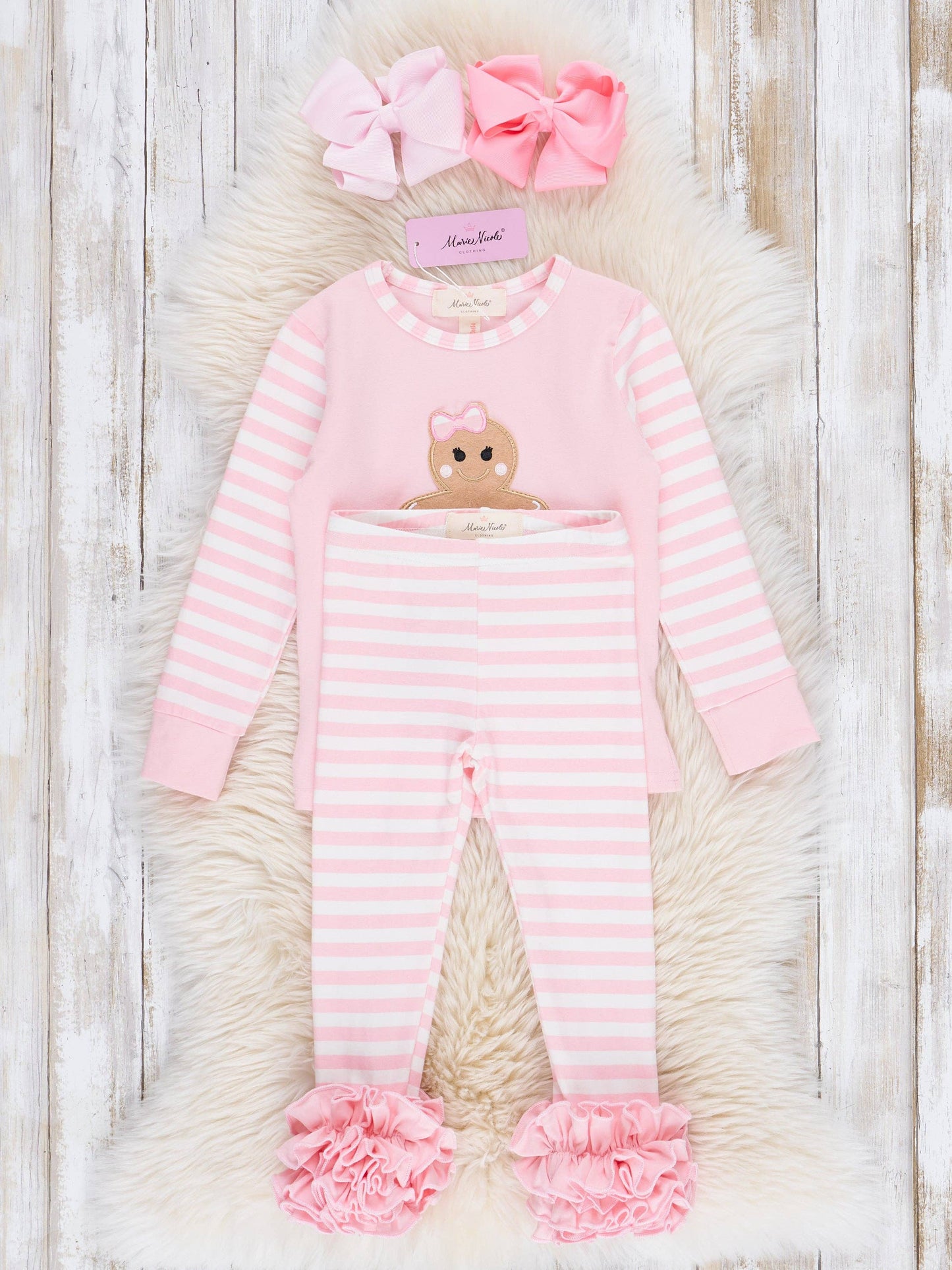 Christmas Gingerbread Pajamas- Boys