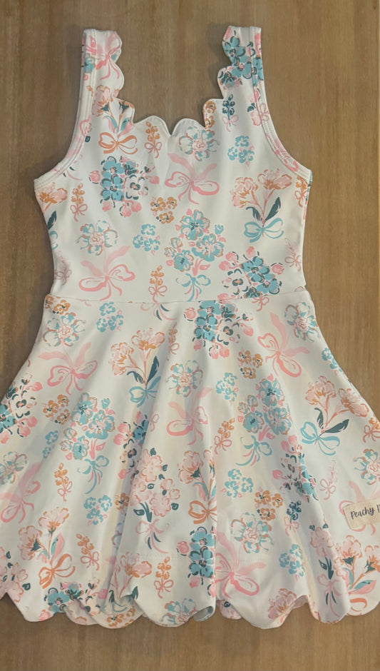 Floral Bows Audrey Dress
