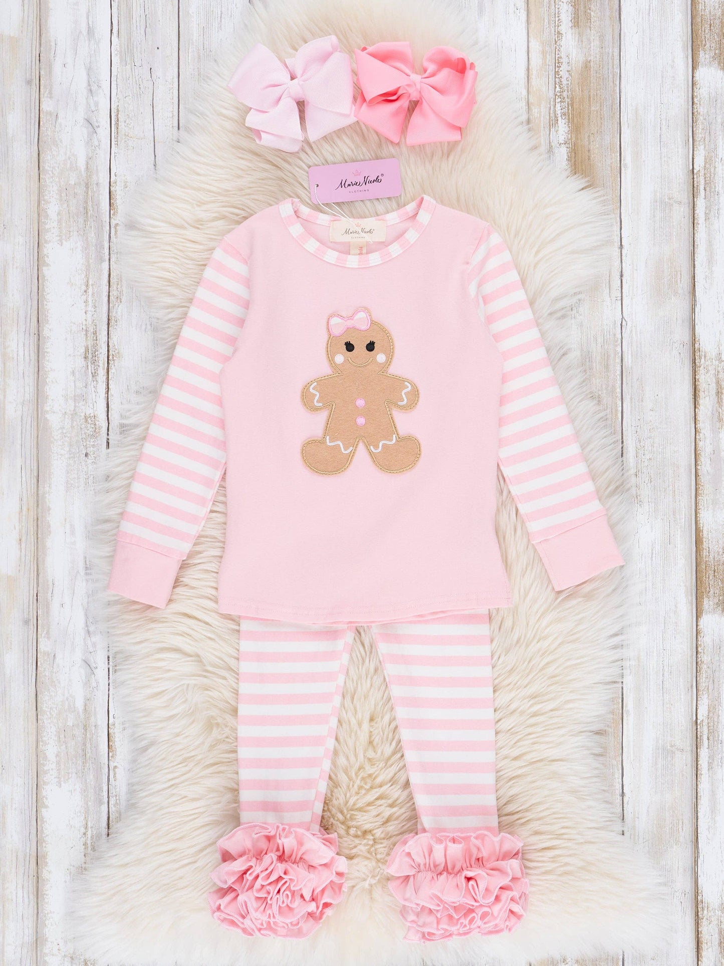 Christmas Gingerbread Pajamas- Boys