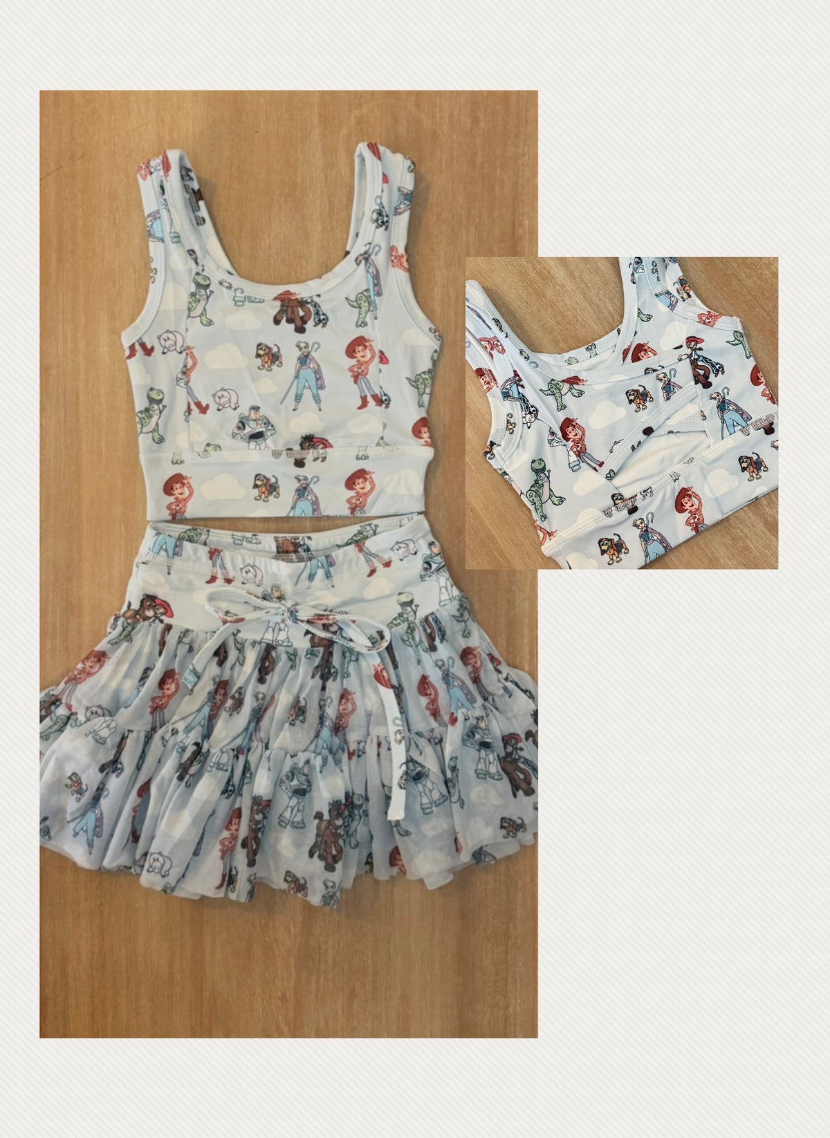 You’ve Got a Friend in Me Tulle Skort Set