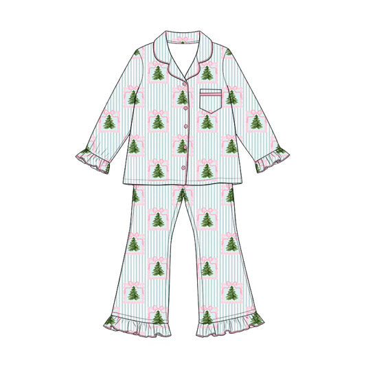 PREORDER Oh Christmas Tree Adult Bamboo Pajama Set