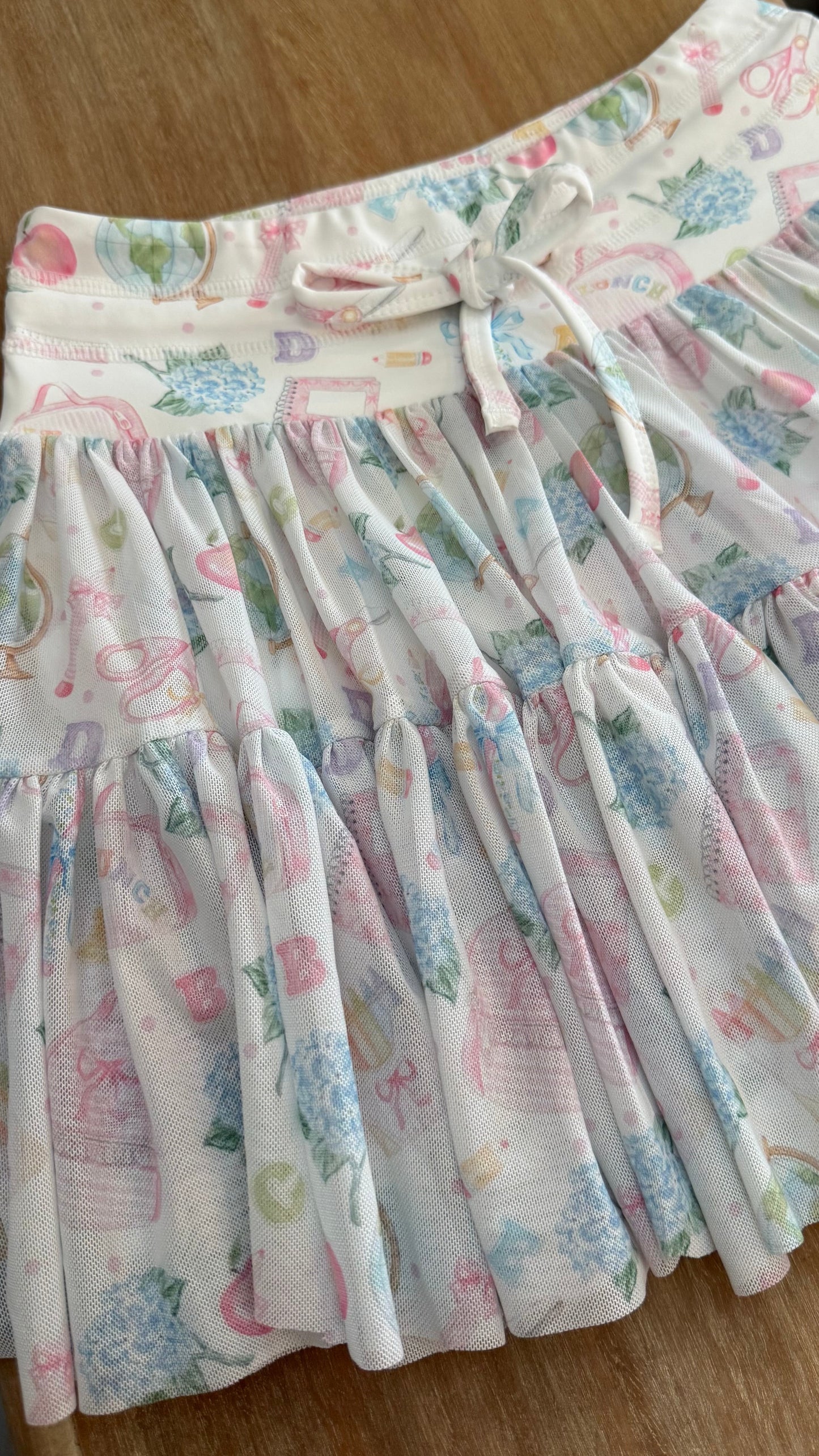 PREORDER Classroom Charm Tulle Skort