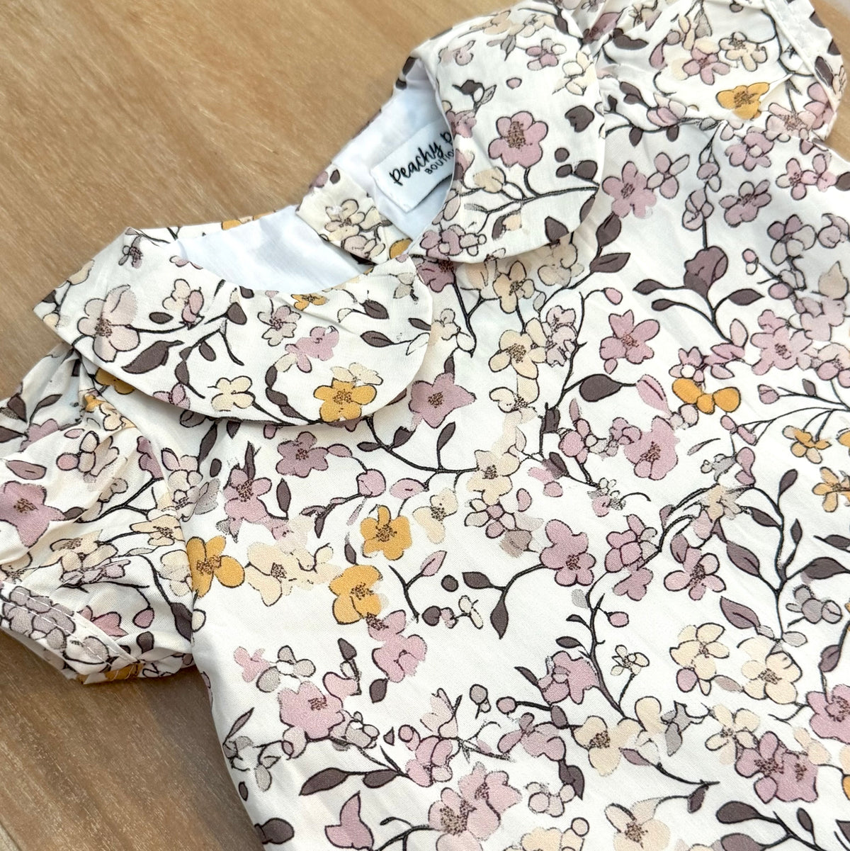 Fall Floral Dress