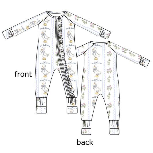 PREORDER Classy Goose Bamboo Pajamas Romber
