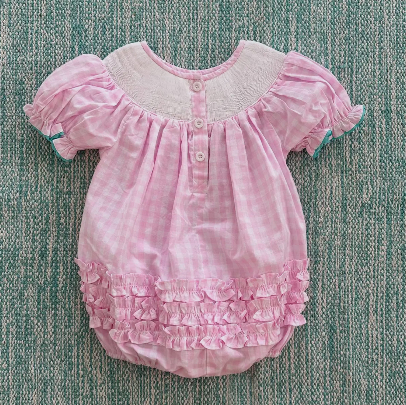 Christmas Smocked Bubble