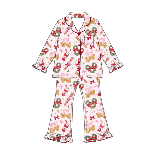 PREORDER Magical Holiday Snacks Bamboo Pajama Set