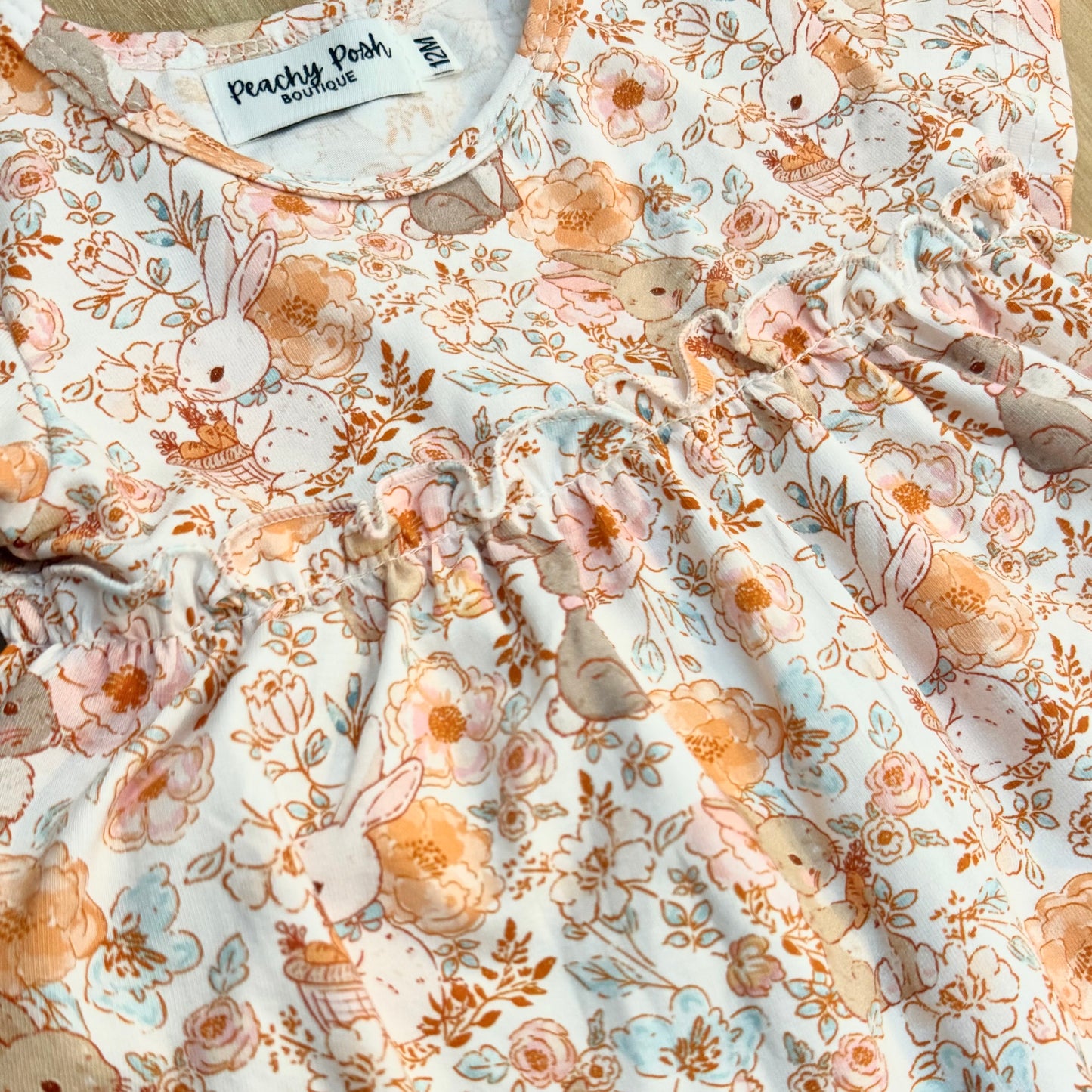 Easter Bunny Floral Set