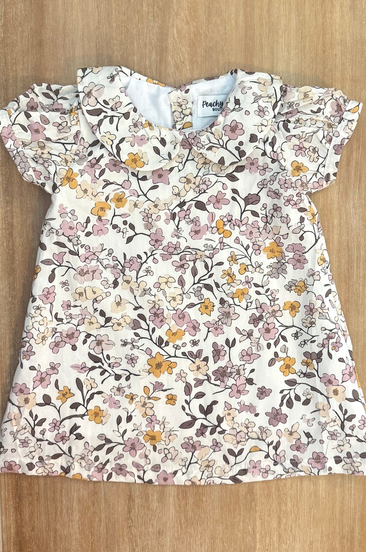 Fall Floral Dress