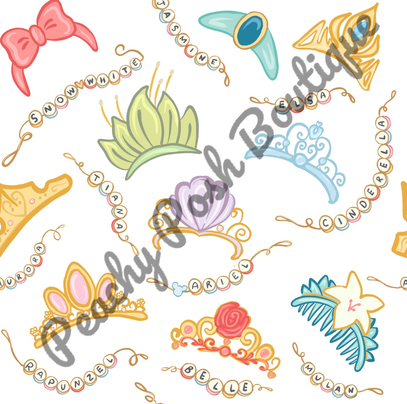 Friendship Crowns Bamboo Pajamas Ruffle Romper