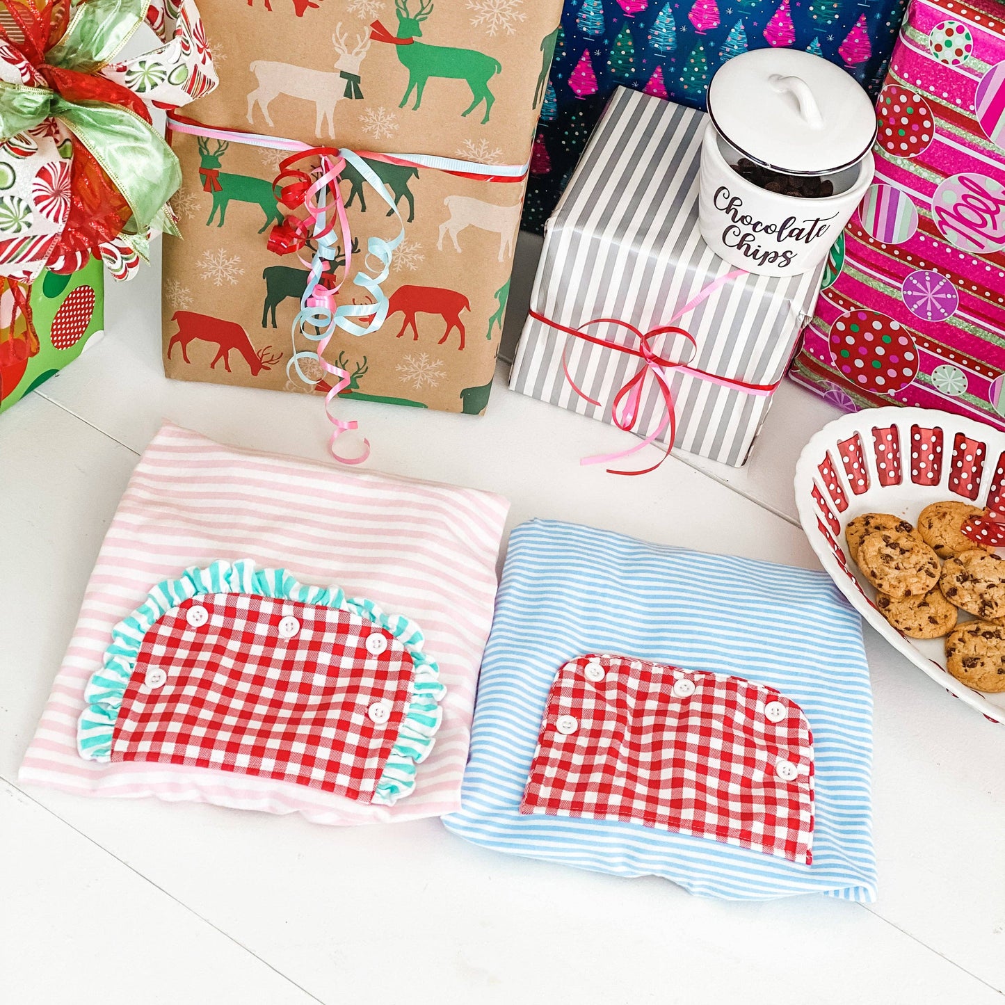 Boys Cookies For Santa Romper