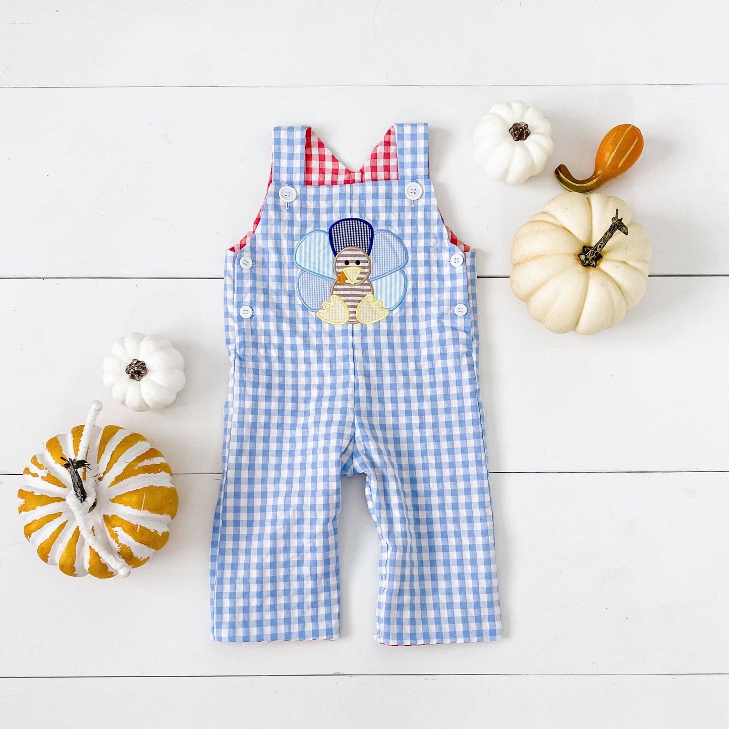 Boys Reversible Christmas / Thanksgiving Jon Jon